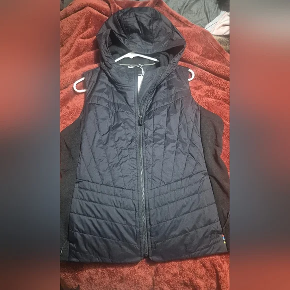 Smartwool Black Smartloft Womens Hybrid Vest. Small NWT - Picture 2 of 10